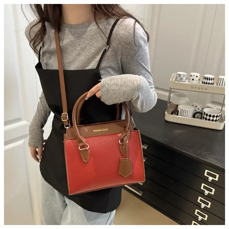 Women's Blue Leather Crossbody Bag 2025 Trendy Casual — feature 9