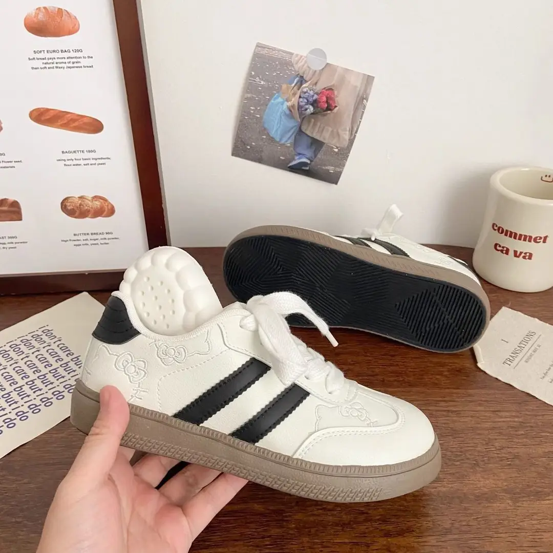 Bell Cat Big Toe Bread Shoes Comfortable German Training Shoes for Women 2025 Dad Sports Casual Shoes White Shoes Trend — feature 11