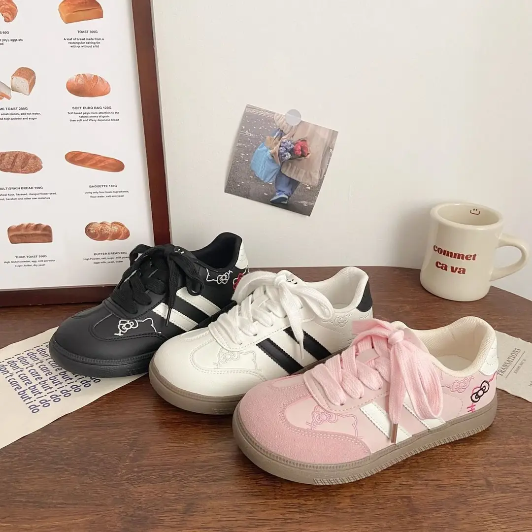 Bell Cat Big Toe Bread Shoes Comfortable German Training Shoes for Women 2025 Dad Sports Casual Shoes White Shoes Trend — feature 3