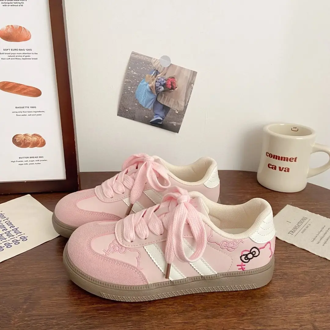 Bell Cat Big Toe Bread Shoes Comfortable German Training Shoes for Women 2025 Dad Sports Casual Shoes White Shoes Trend — feature 4