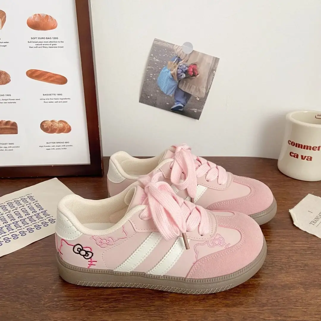 Bell Cat Big Toe Bread Shoes Comfortable German Training Shoes for Women 2025 Dad Sports Casual Shoes White Shoes Trend — feature 5