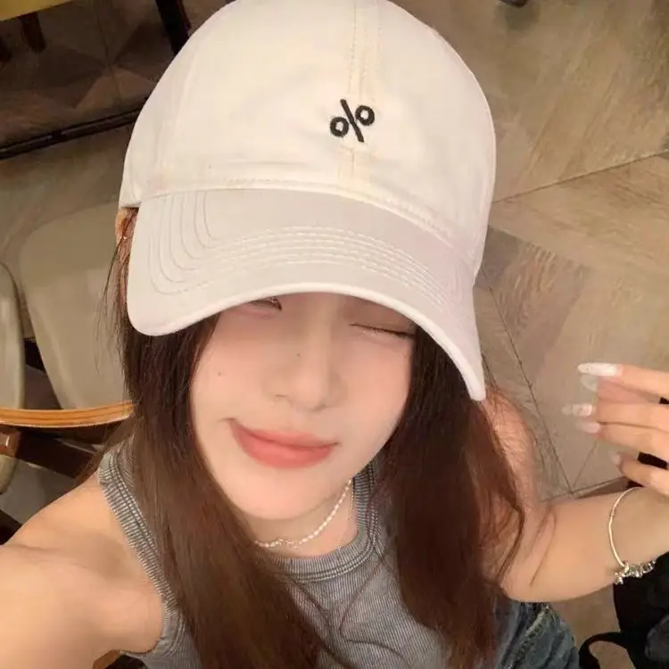 Women Embroidered Peaked Cap Brown Spring Summer - Image 9