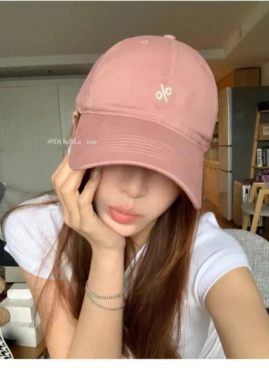 Women Embroidered Peaked Cap Brown Spring Summer — feature 14
