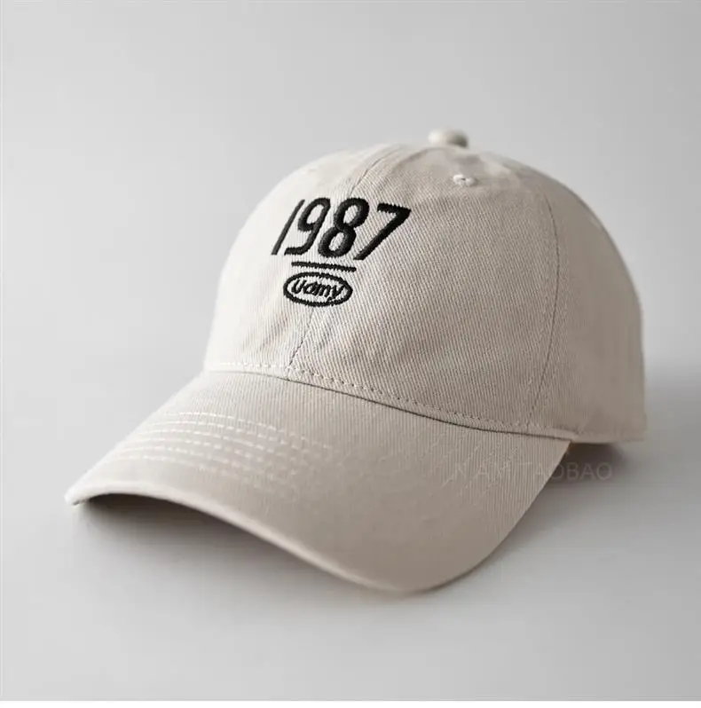 Men Navy Baseball Cap with 987 Embroidery — feature 10