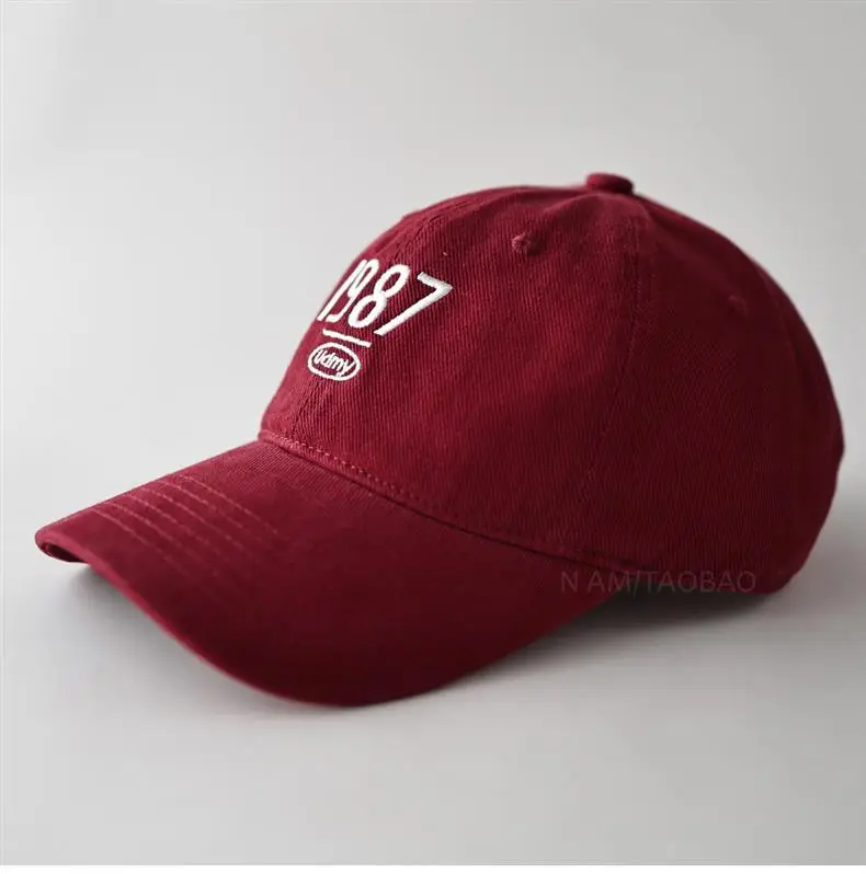Men Navy Baseball Cap with 987 Embroidery — feature 12