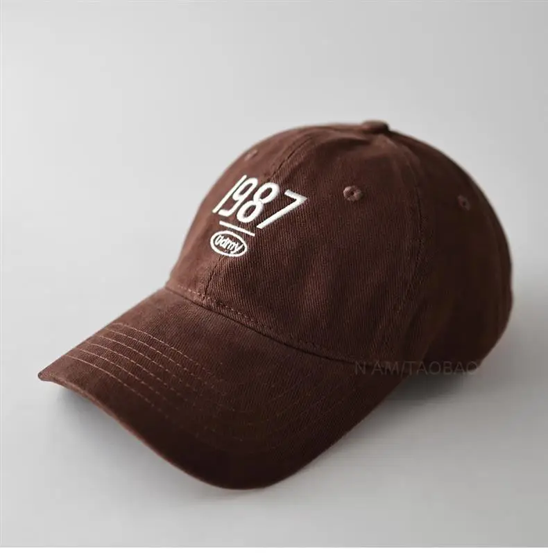Men Navy Baseball Cap with 987 Embroidery — feature 13