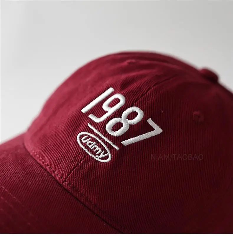 Men Navy Baseball Cap with 987 Embroidery — feature 6
