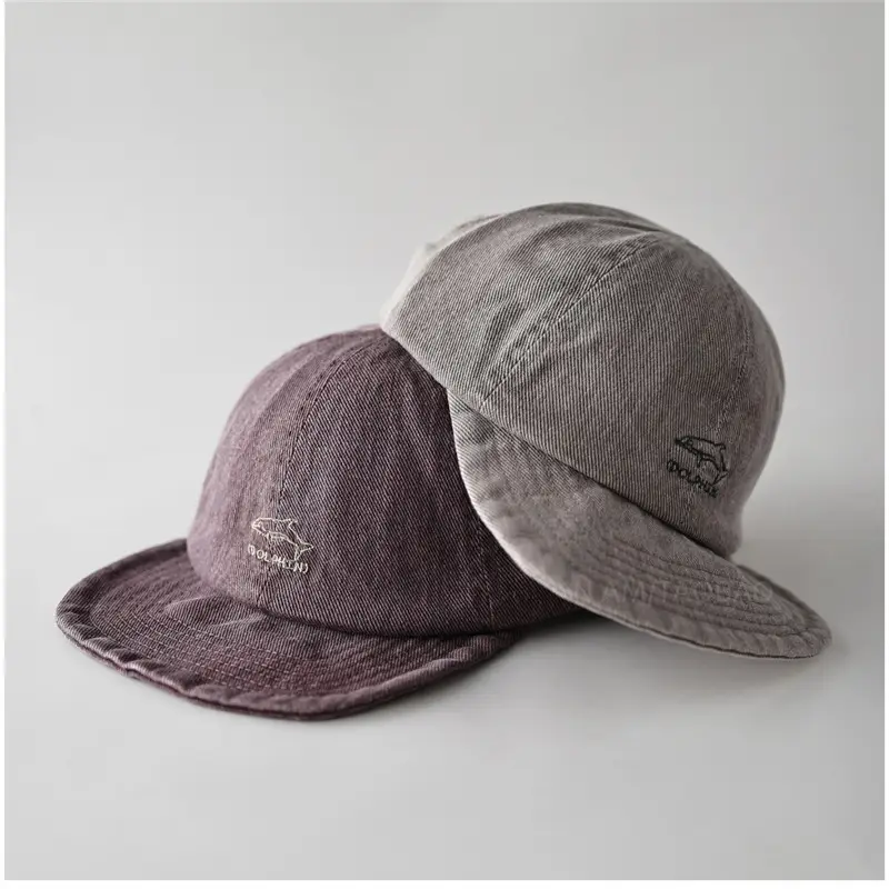 Men Grey Cartoon Dolphin Cap Balmac Brand - Image 10