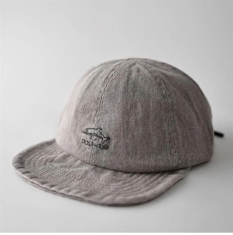 Men Grey Cartoon Dolphin Cap Balmac Brand — feature 3