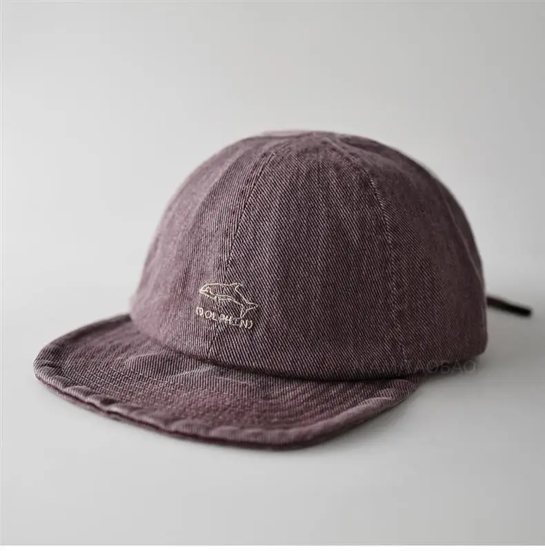 Men Grey Cartoon Dolphin Cap Balmac Brand — feature 7
