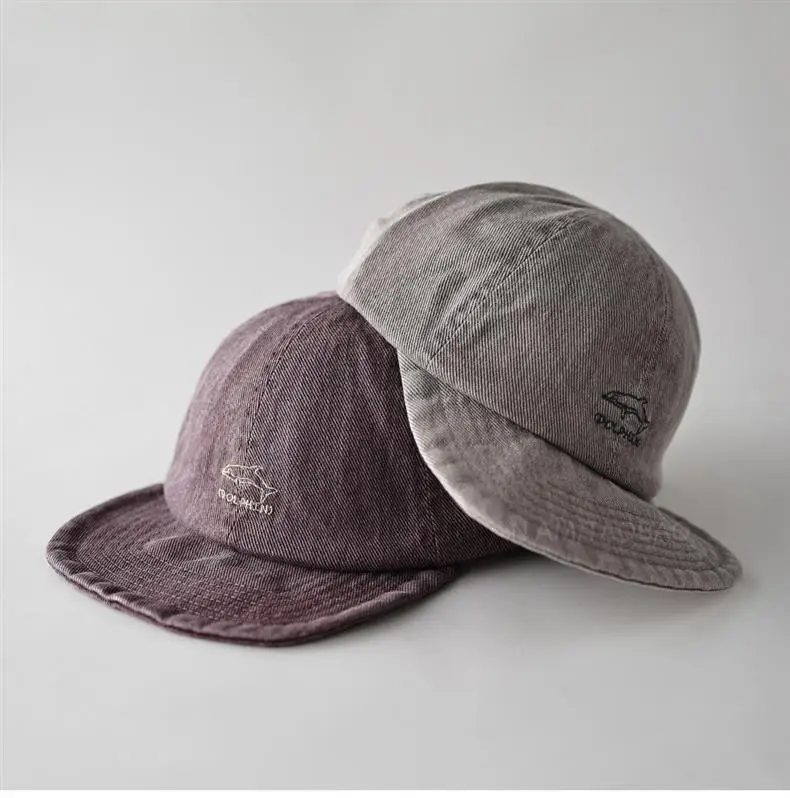 Men Grey Cartoon Dolphin Cap Balmac Brand — feature 8
