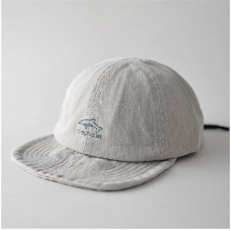 Men Grey Cartoon Dolphin Cap Balmac Brand - Image 2
