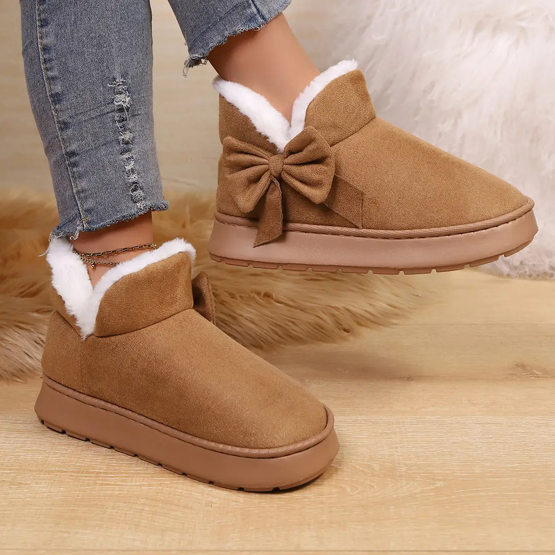 Cross-Border New Amazon Home Cotton Slippers for Women, Warm and Thickened, Couple's Autumn and Winter Indoor and Outdoor Wholesale Custom Slippers