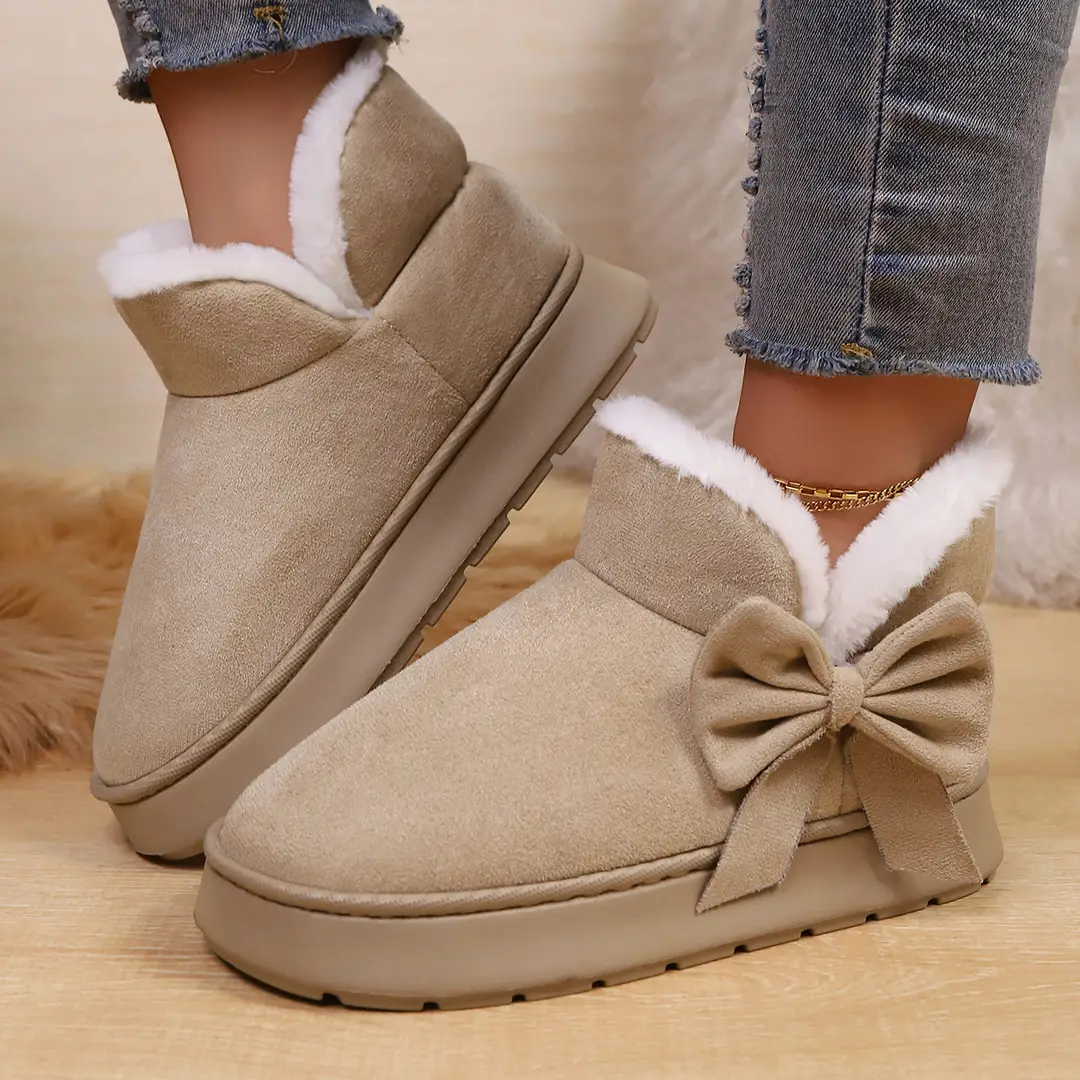 Cross-Border New Amazon Home Cotton Slippers for Women, Warm and Thickened, Couple's Autumn and Winter Indoor and Outdoor Wholesale Custom Slippers