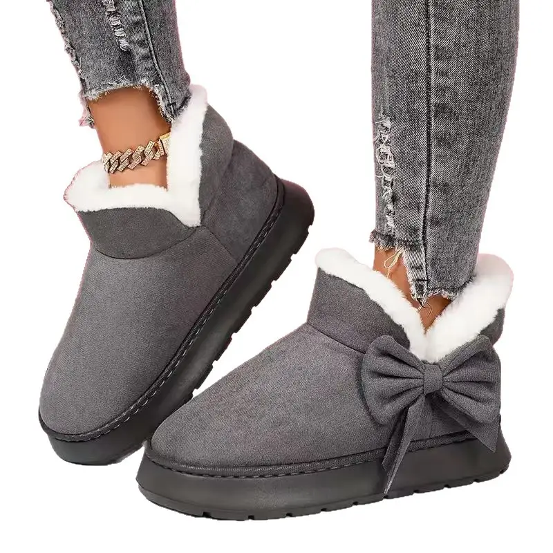Cross-Border New Amazon Home Cotton Slippers for Women, Warm and Thickened, Couple's Autumn and Winter Indoor and Outdoor Wholesale Custom Slippers