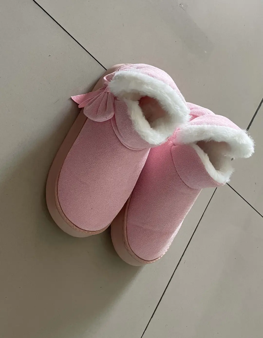 Cross-Border New Amazon Home Cotton Slippers for Women, Warm and Thickened, Couple's Autumn and Winter Indoor and Outdoor Wholesale Custom Slippers — feature 5