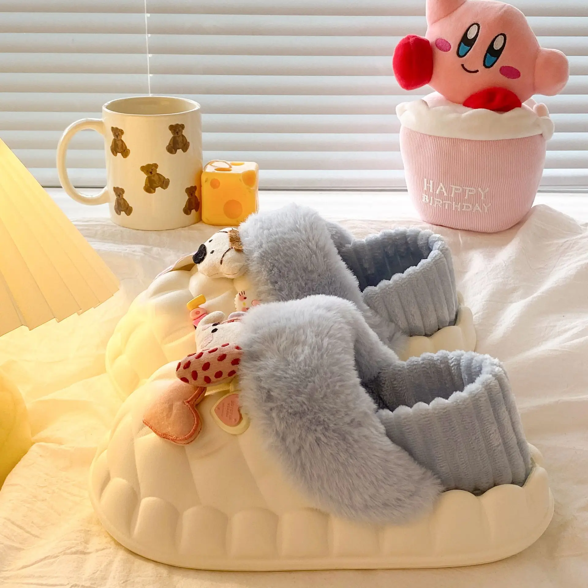 Cute Cartoon Slippers for Women Winter Warm Cotton - Image 9