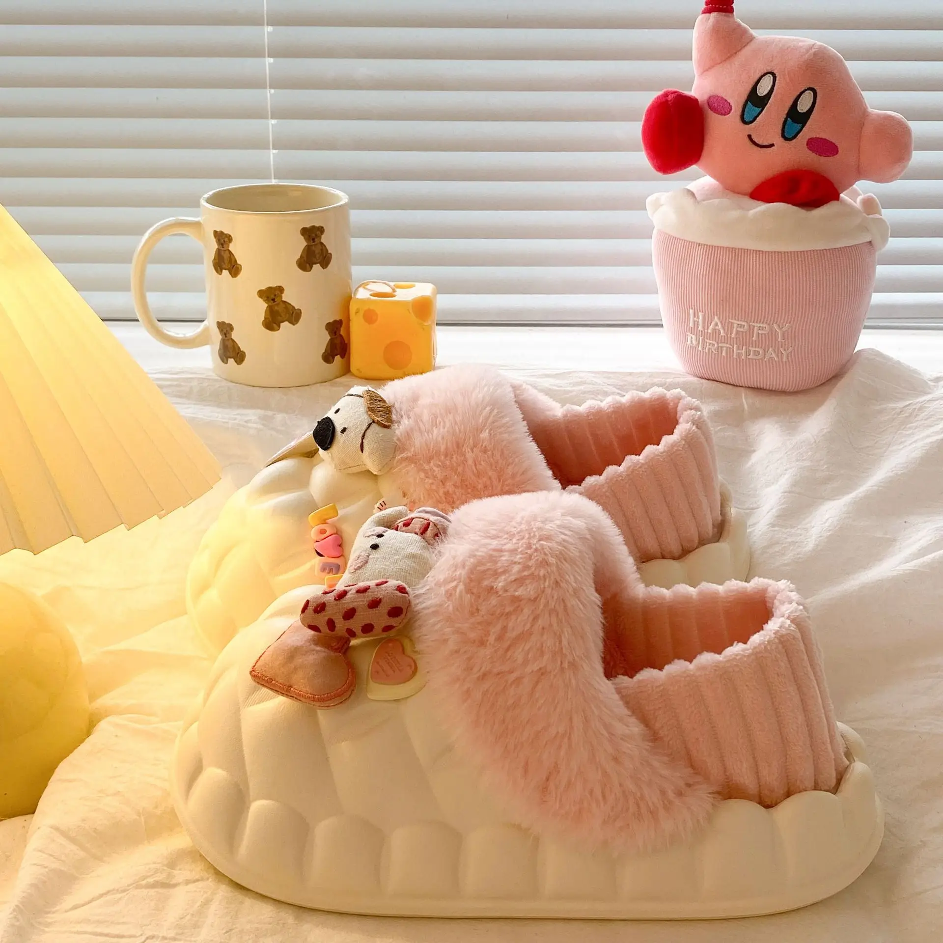 Cute Cartoon Slippers for Women Winter Warm Cotton - Image 10
