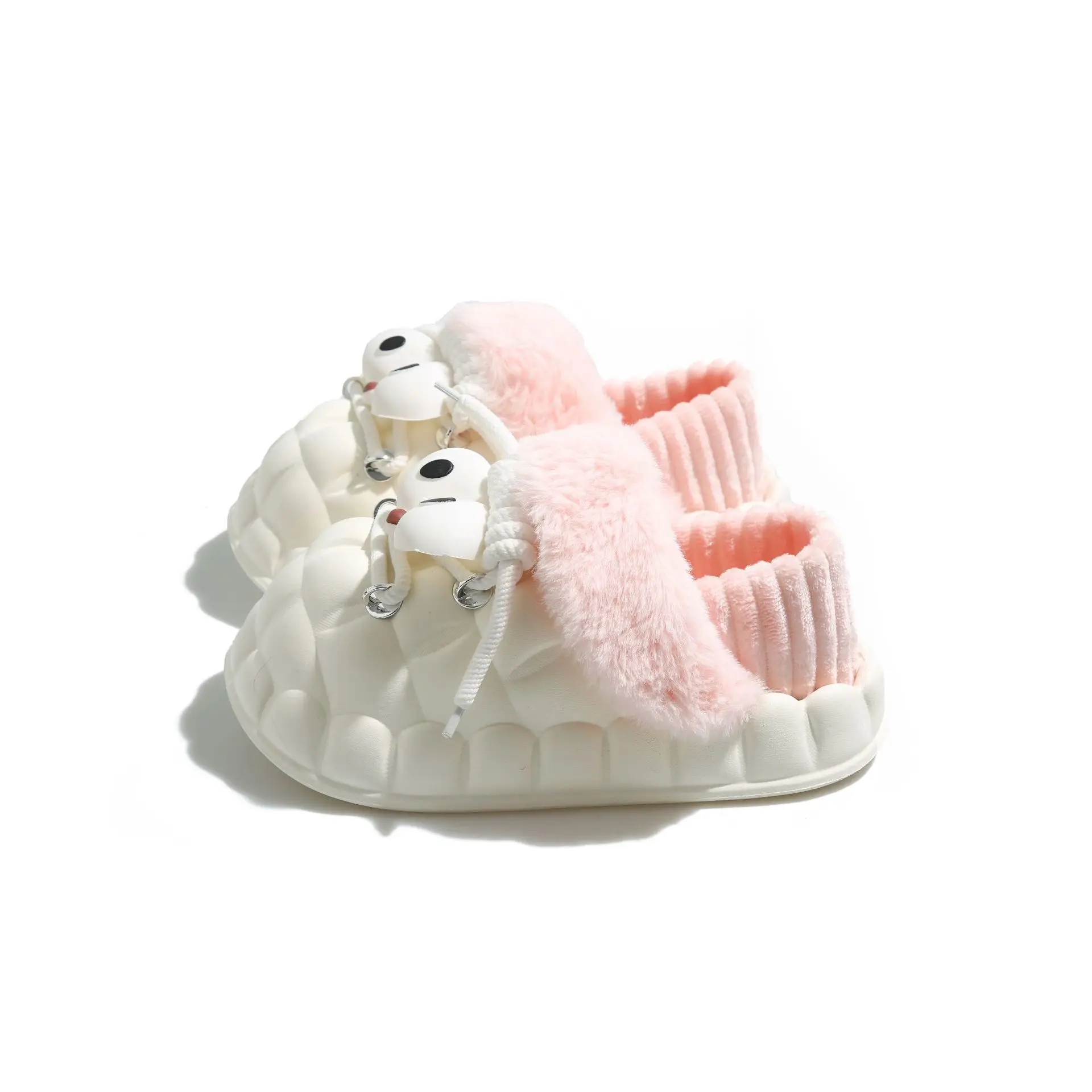 Eva Cotton Slippers for Women Winter Fleece Lined - Image 11