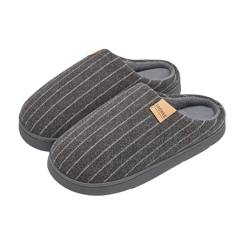 Cotton Slippers for Women, Winter 2026 New Model, Indoor Home Warm Antibacterial Slippers for Men, Household Use for Men in Autumn and Winter - Image 9