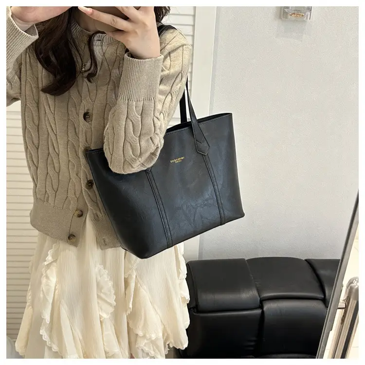 Korean Style Retro Tote Bag Women Large Capacity — feature 14