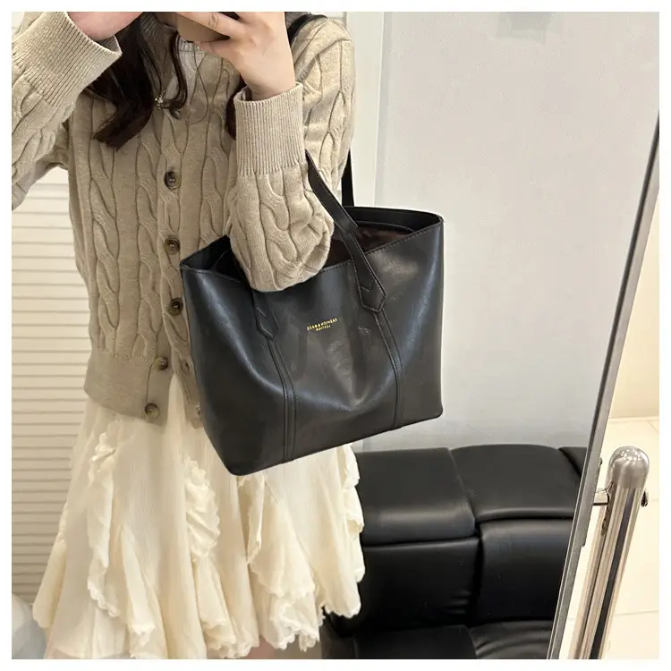 Korean Style Retro Tote Bag Women Large Capacity — feature 15