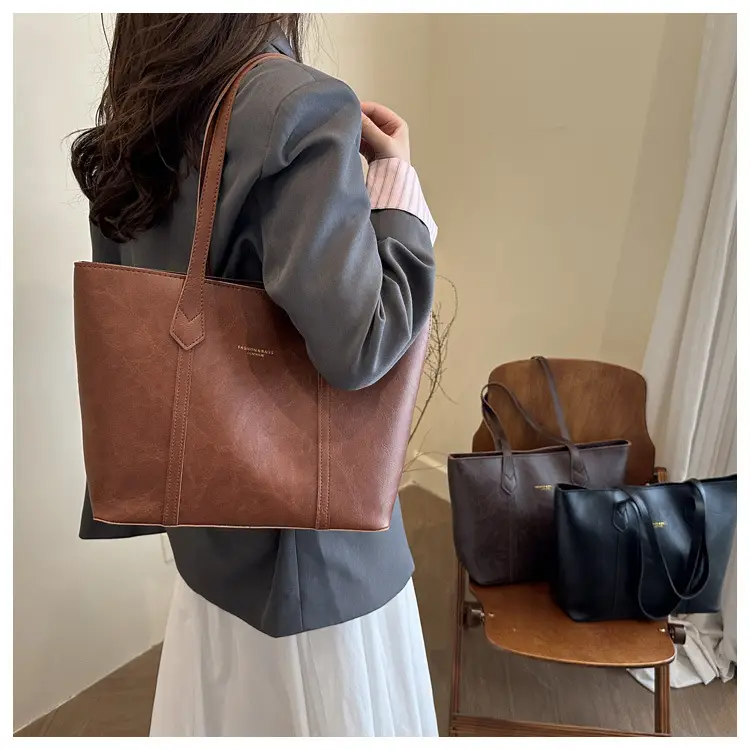 Korean Style Retro Tote Bag Women Large Capacity — feature 7