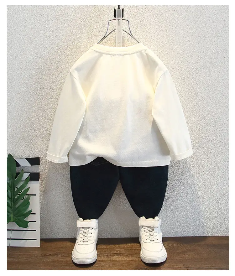 Boys Cartoon T-Shirt Long Sleeve Korean Style — feature 8