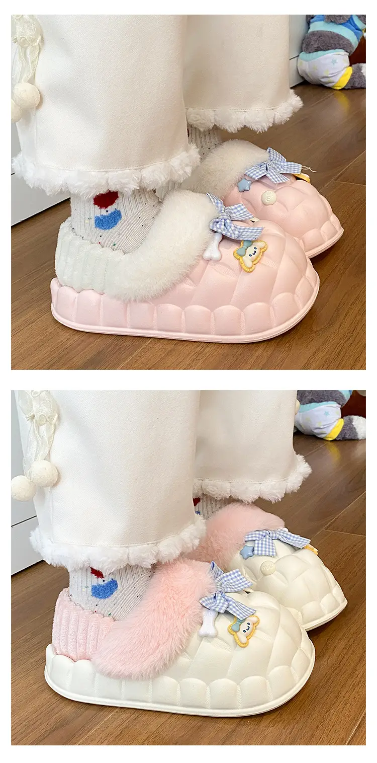 2025 Winter Cotton Slippers for Women Non-Slip Warm — feature 14