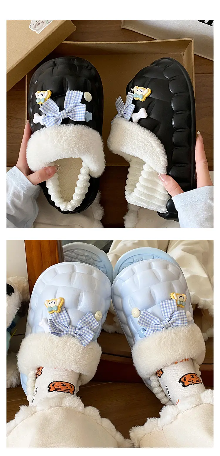 2025 Winter Cotton Slippers for Women Non-Slip Warm — feature 19
