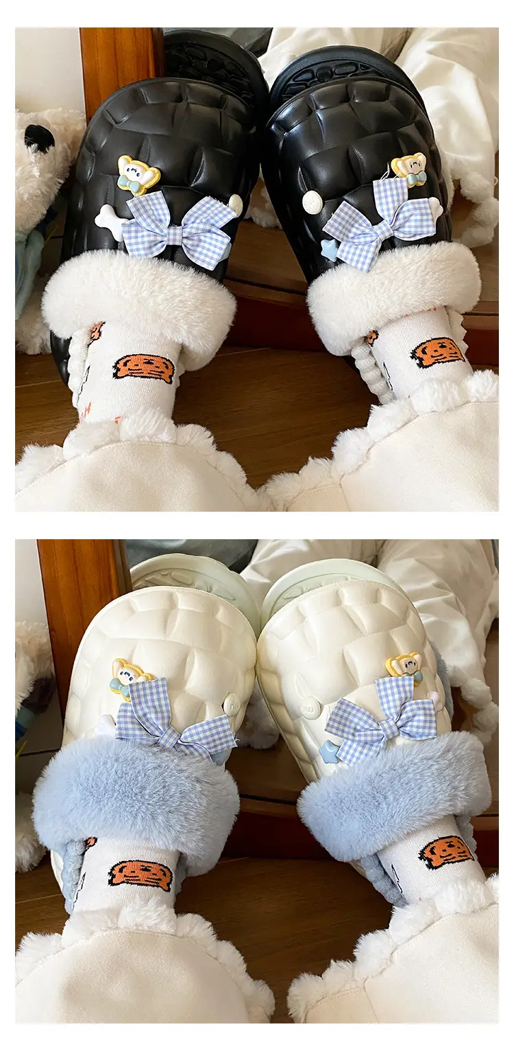 2025 Winter Cotton Slippers for Women Non-Slip Warm — feature 20