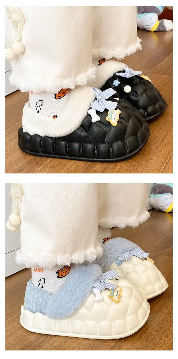 2025 Winter Cotton Slippers for Women Non-Slip Warm — feature 21