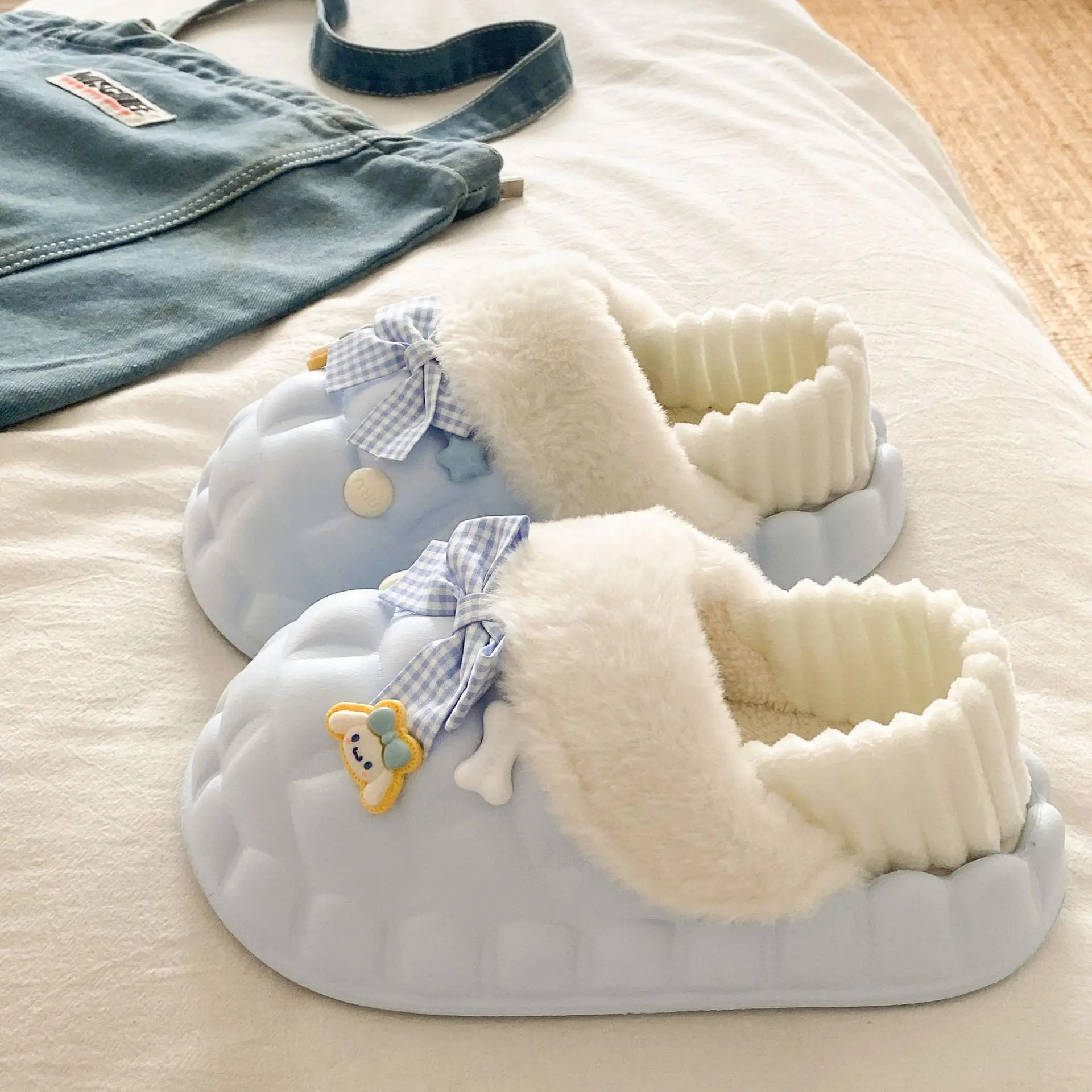2025 Winter Cotton Slippers for Women Non-Slip Warm - Image 4