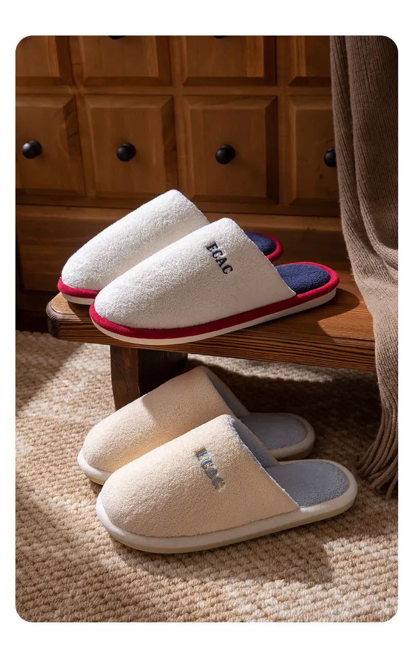 2025 New Cotton Slippers for Women, Winter Home Use, Indoor Couples, Thick-Soled Non-Slip Warm Woolen Cotton Slippers for Men — feature 14
