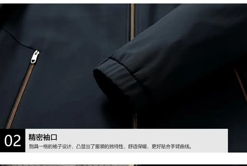 Middle-Aged Men's Outwears, Lapel Jackets, Spring and Autum Middle-Aged and Elderly Tops, Thin Daddy Clothes, Grandpa Jackets — feature 17