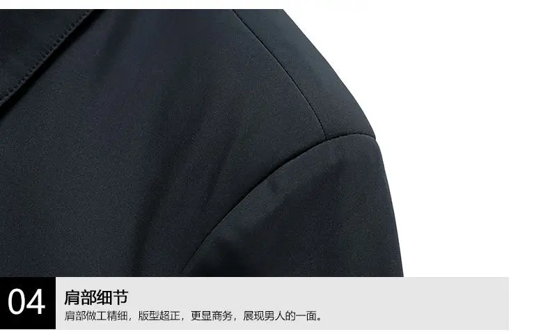 Middle-Aged Men's Outwears, Lapel Jackets, Spring and Autum Middle-Aged and Elderly Tops, Thin Daddy Clothes, Grandpa Jackets — feature 19