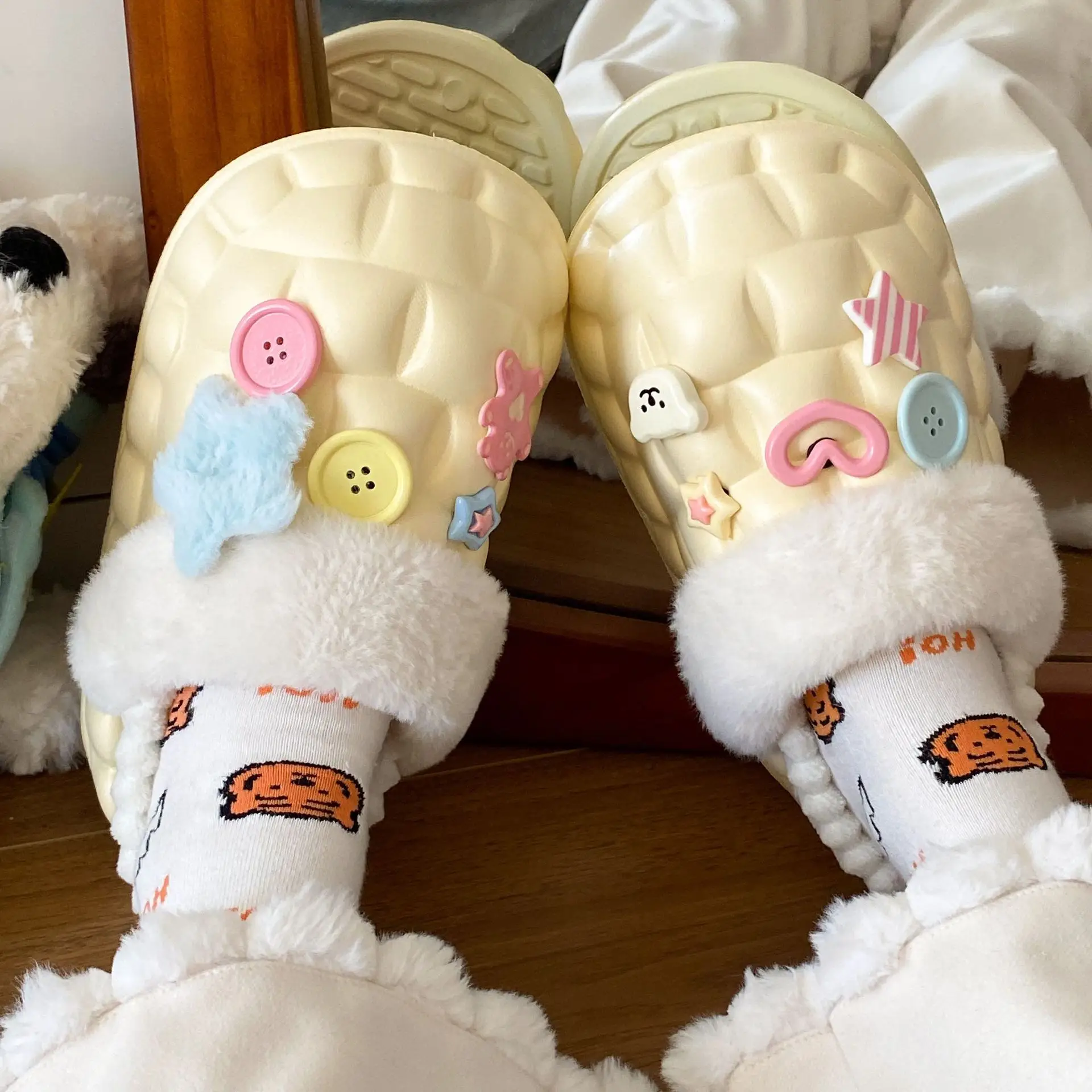 2025 New Postpartum Shoes Cotton Winter Soft Sole Women's - Image 10