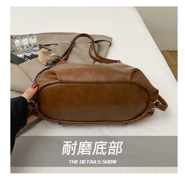 Retro Brown Leather Crossbody Bag for Women — feature 8
