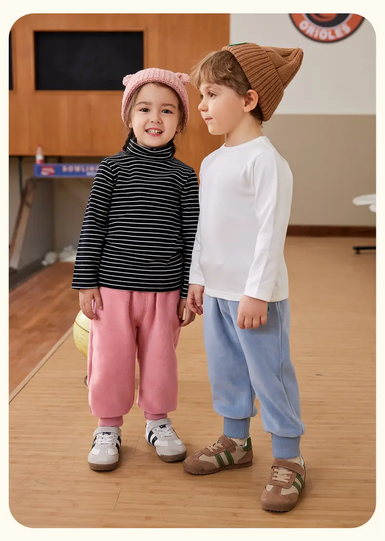 Dudu Cloud Faux Cotton T-Shirt Striped Black White Boys Spring Top — feature 25