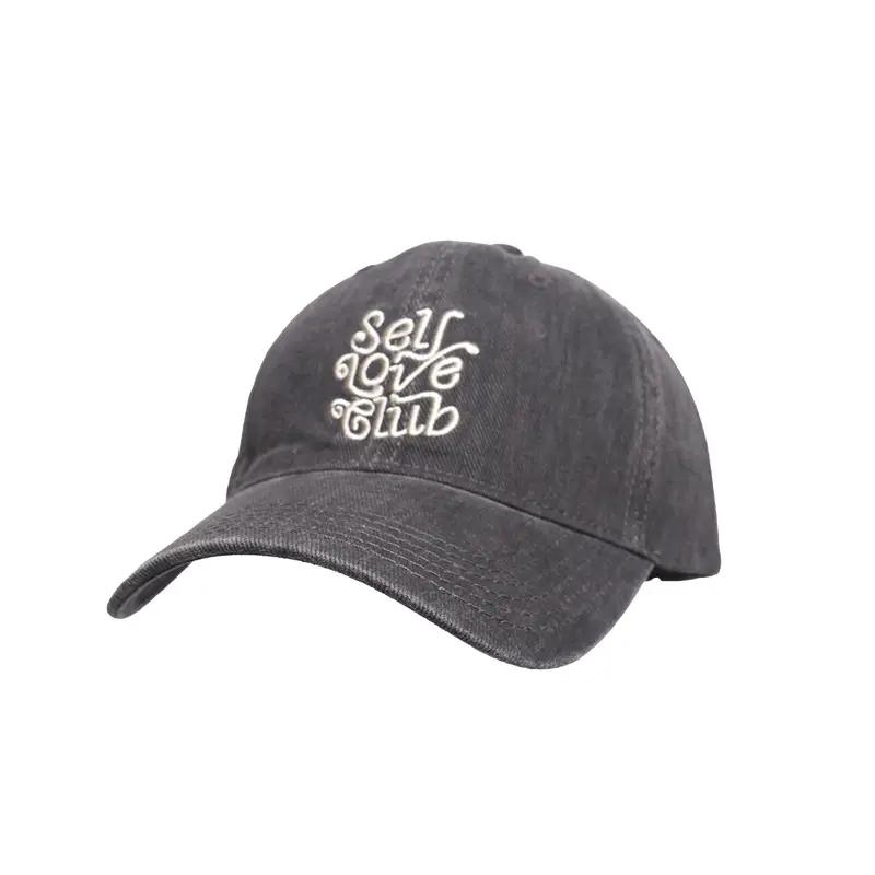 Black Embroidered Baseball Cap for Women 2025 - Image 8
