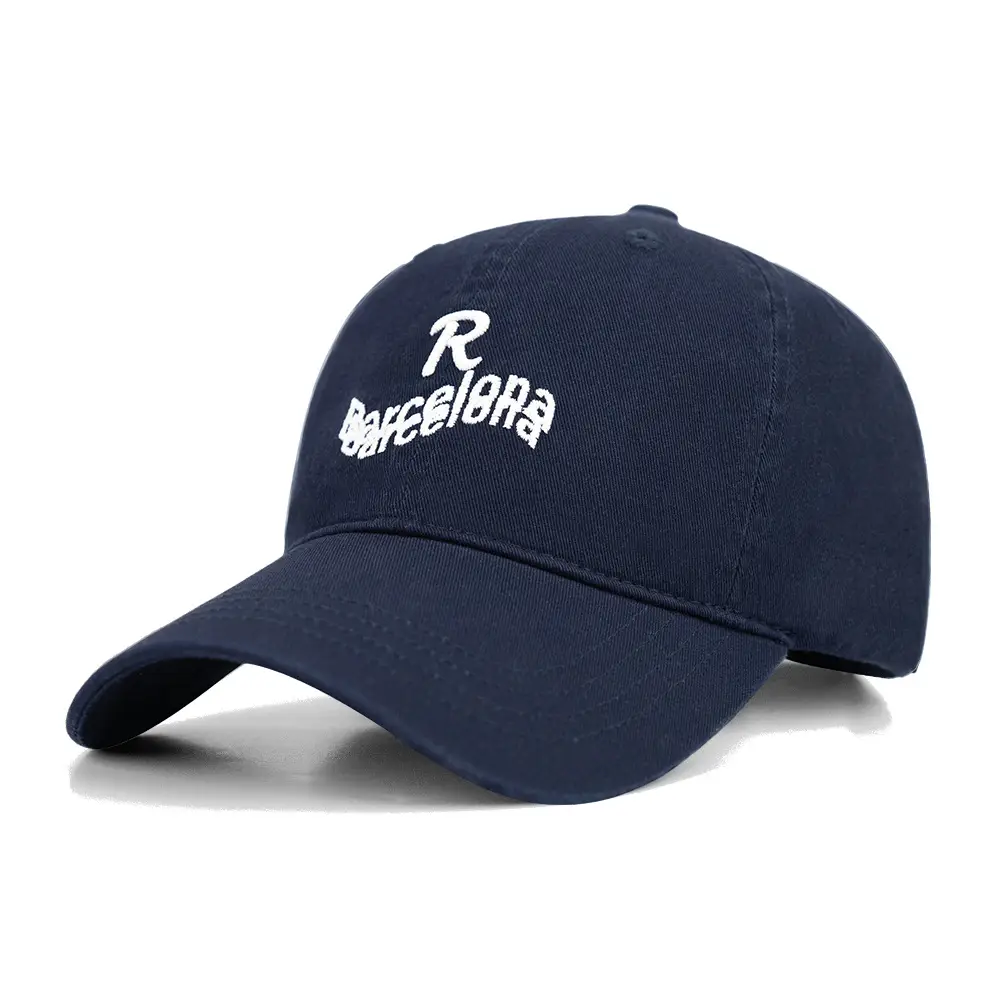 Black Embroidered Baseball Cap for Women with Wide Bristle - Image 3