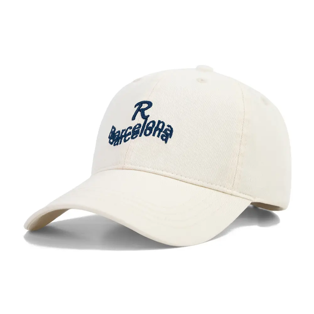 Black Embroidered Baseball Cap for Women with Wide Bristle - Image 4