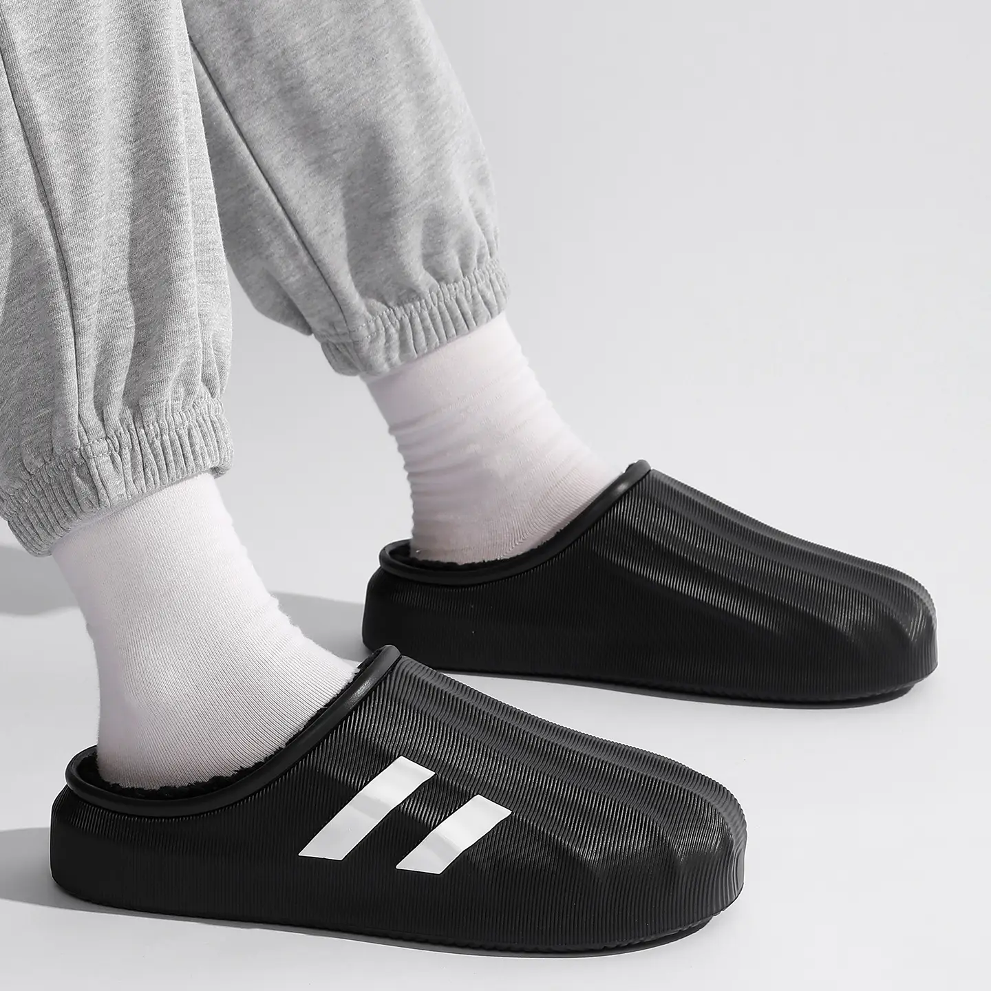 Waterproof Cotton Slippers for Men Autumn Winter 2025 - Image 5