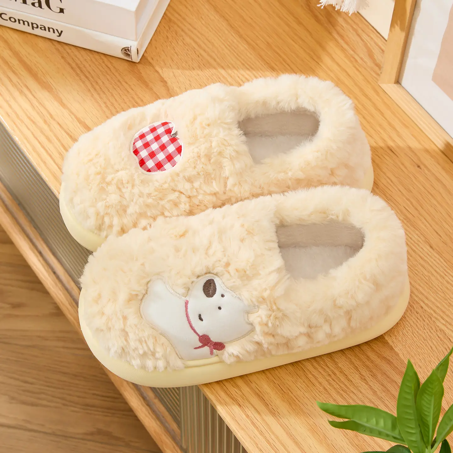 Cute Cartoon Slippers for Women 2025 Warm Cotton - Image 7