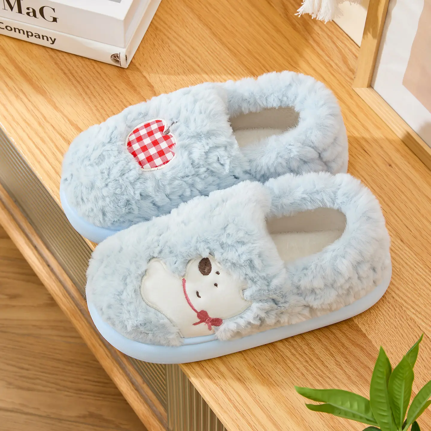 Cute Cartoon Slippers for Women 2025 Warm Cotton - Image 8