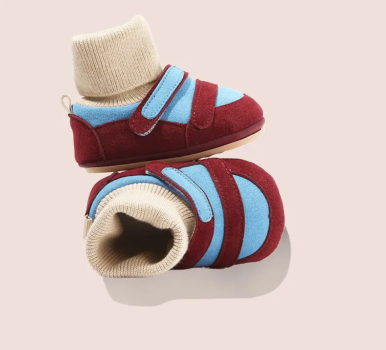 Autumn New Infant Toddler Shoes 6-12 Months Shoes and Socks Integrated Male and Female Baby Soft Bottom Baby Shoes Spring & Fall — feature 27