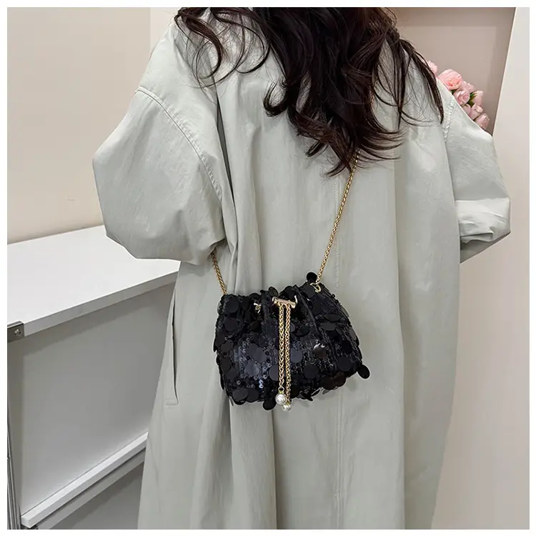 2025 Women's Sparkly Personalized Bucket Bag — feature 16