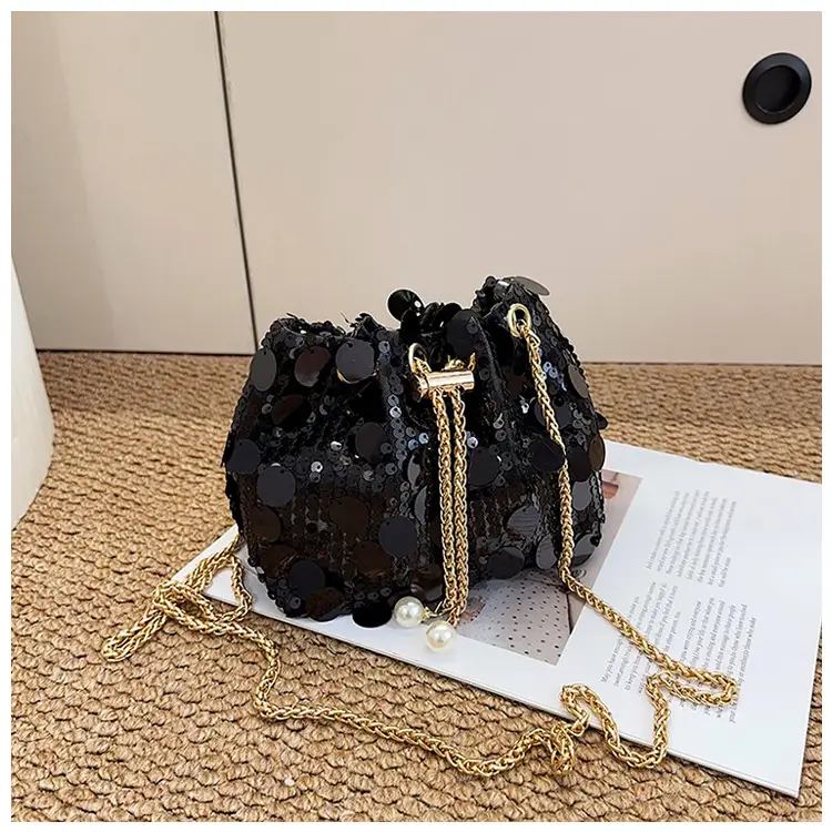 2025 Women's Sparkly Personalized Bucket Bag — feature 26