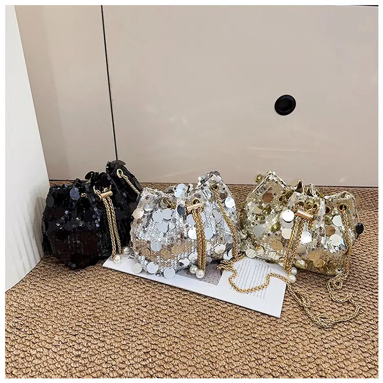 2025 Women's Sparkly Personalized Bucket Bag — feature 27