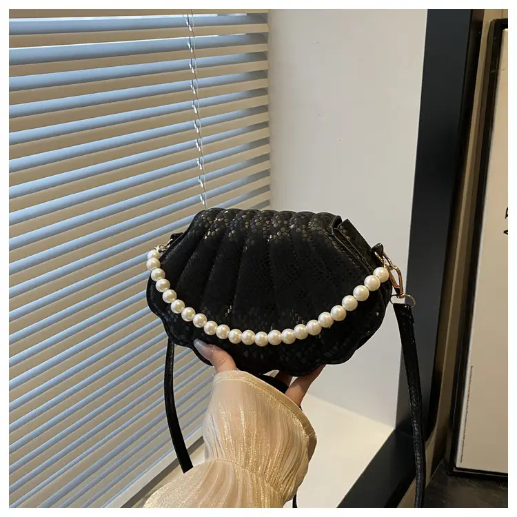 Pink Pearl Embellished Crossbody Bag for Women — feature 22